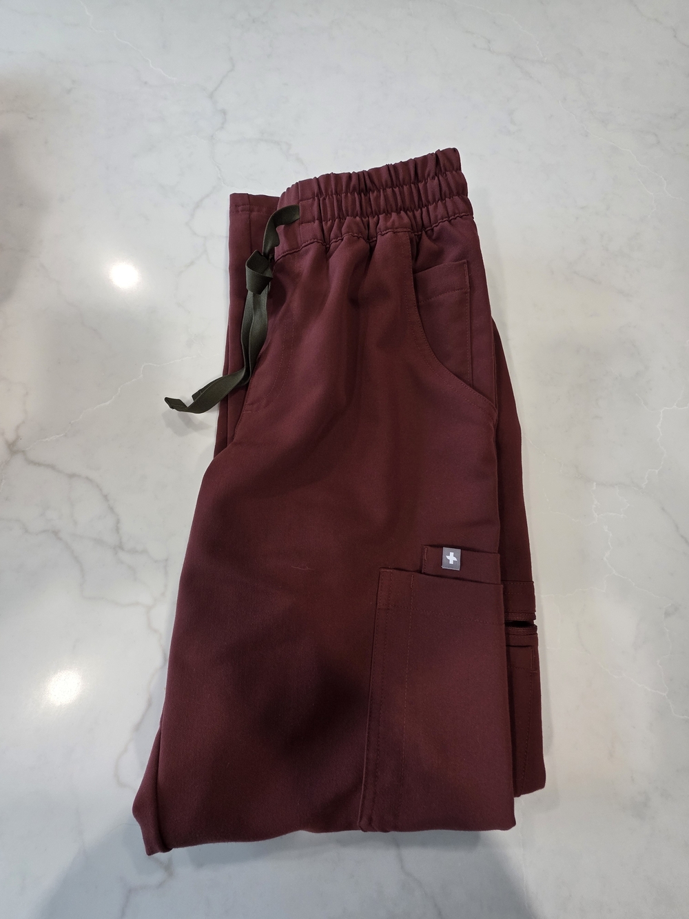 Figs Straight Leg Scrub Pant Walnut- XS Petite
